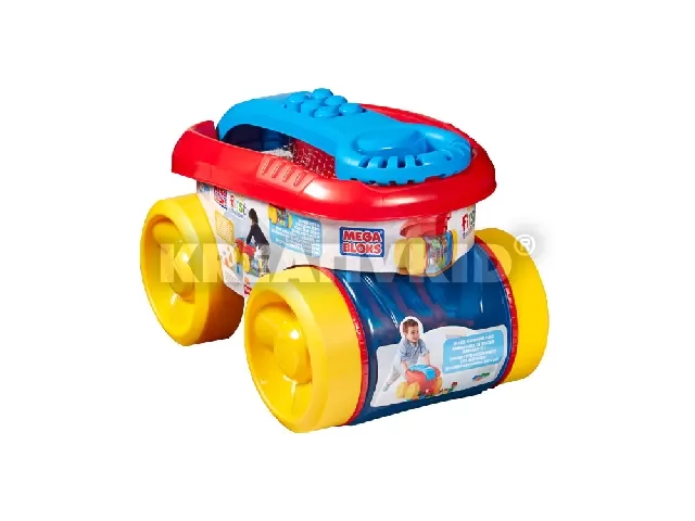 Fisher Price - Kockagyűjtőgető kiskocsi - Mega Bloks