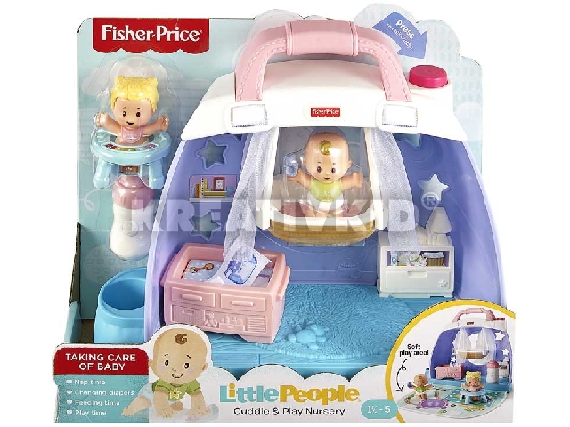 Fisher Price Little People Gyerekszoba kistáskában