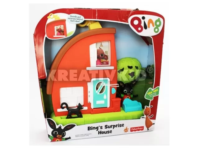 Fisher-Price - Bing meglepetésekkel teli háza