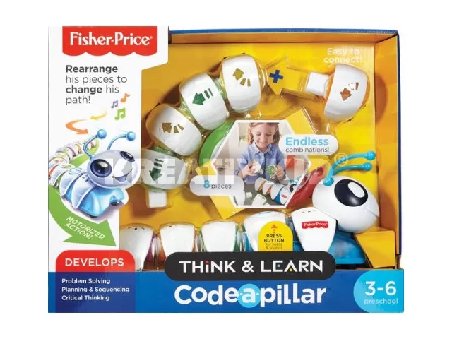 Fisher-Price - Kód-orgó hernyópajtás