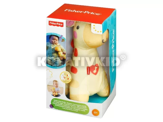 Fisher-Price - Plüss altató zsiráf koma