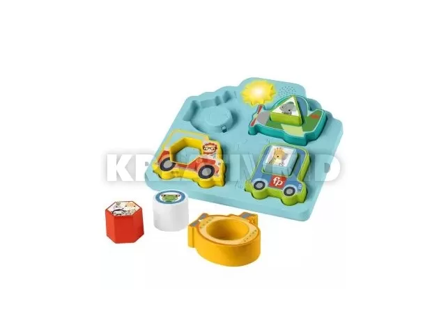 Fisher-Price forma és járgány kirakó
