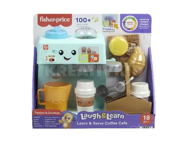 Fisher-Price kacagj és fejlődj babarista kávéfőző