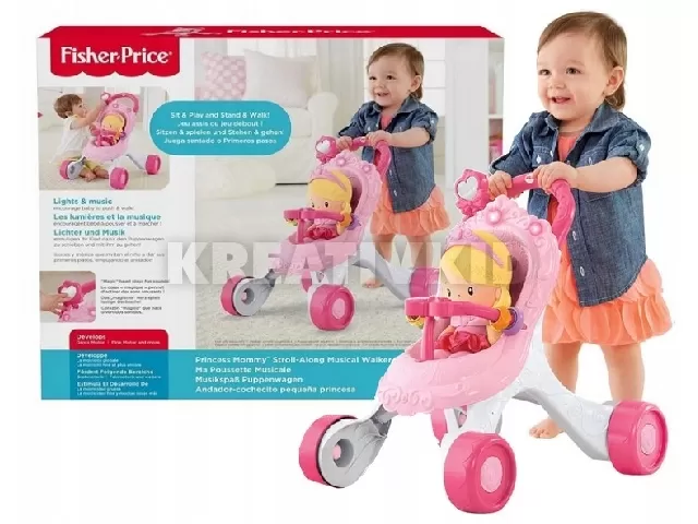 Fisher-Price: Kis hercegnőm exkluzív járássegítő ajándékszett