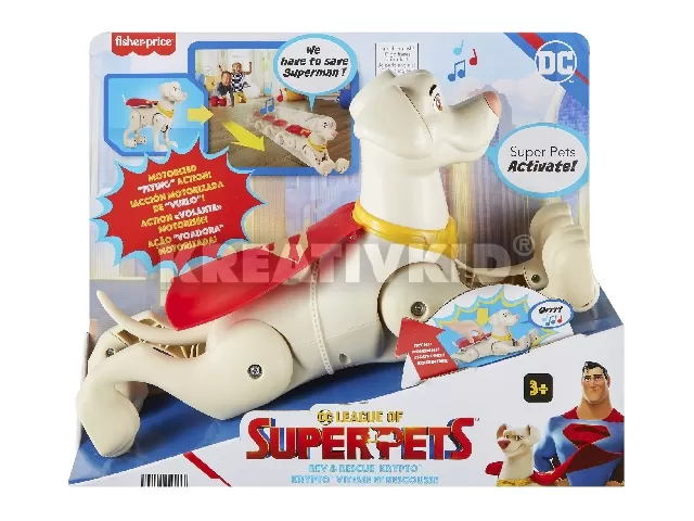 Fisher-Price: Szuperállatok ligája- Krypt