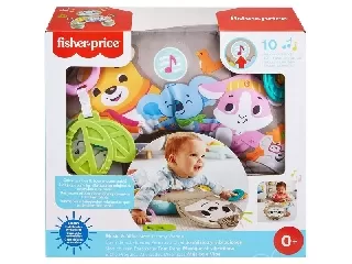 Fisher-Price: Zenélő, rezgő lajháros pocakpárna