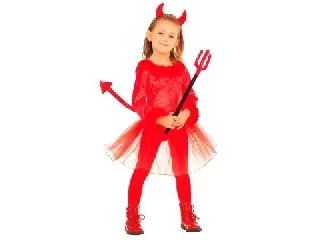 Flitteres ördöglány jelmez - 110 cm