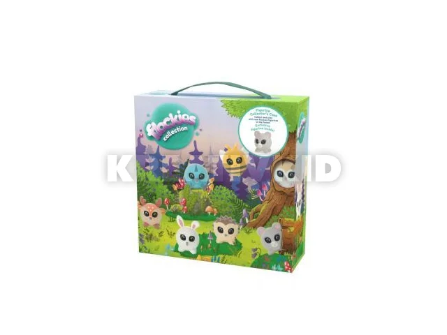 Flockies: Házikó gyűjtődoboz egér figurával - 4. széria