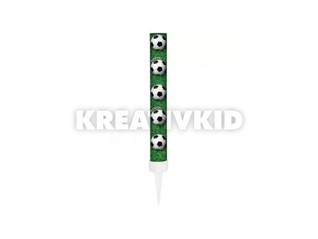 Foci mintás torta tűzijáték - 12 cm, 1 darab