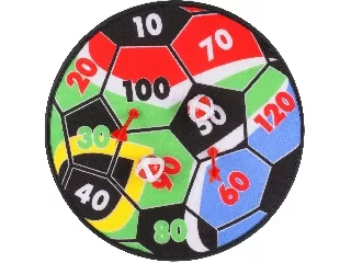 Focilabda mintás darts tábla