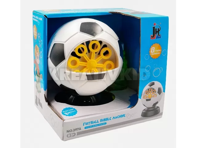 Focilabdás elemes buborékfújó