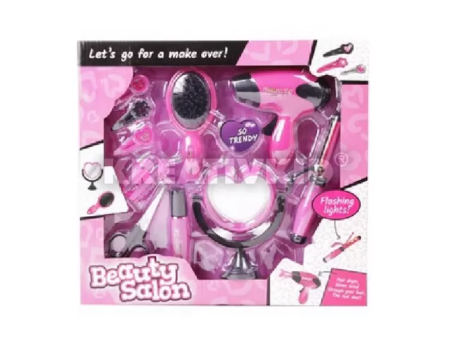 Fodrász játék 10 darabos készlet