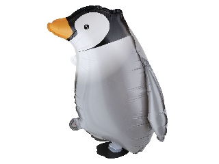 Fólia lufi 47x32, 5 cm - sétáló pingvin