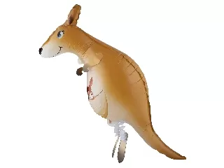 Fólia lufi 87, 7x62, 5 cm - sétáló kenguru