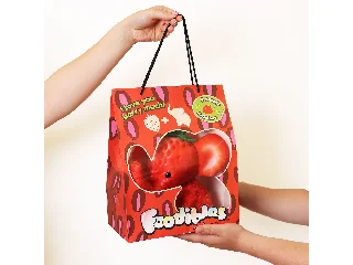 Foodibles illatos plüss állat 20 cm - Eper Fáni