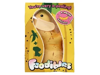 Foodibles illatos plüss állatok kicsi - Banán