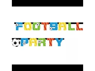 Football party foci témájú papírgirland - 1,6 méter