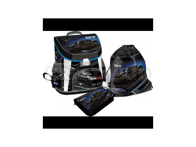 Ford Black: Prémium iskolatáska szett - 3 db-os