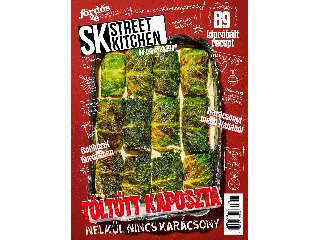 FÖRDŐS ZÉ - STREET KITCHEN MAGAZIN 2025/4. TÉL (TÖLTÖTT KÁPOSZTA)