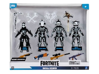 Fortnite figura csomag 14 darabos szett - Skull Squad