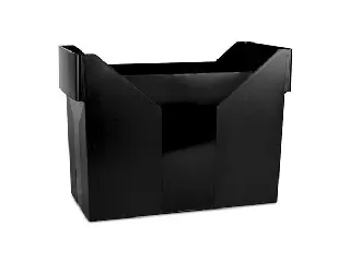 Függőmappa tároló, műanyag, DONAU, fekete