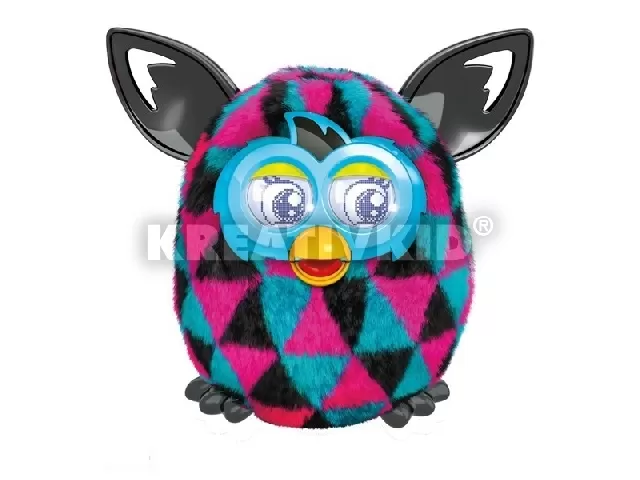 Furby Boom Sunny - fekete-rózsaszín-kék