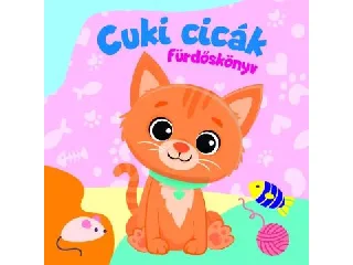Fürdős könyv figurával - Cuki cicák