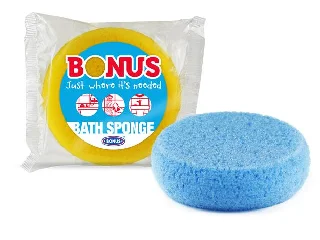 Fürdőszivacs, kerek, BONUS