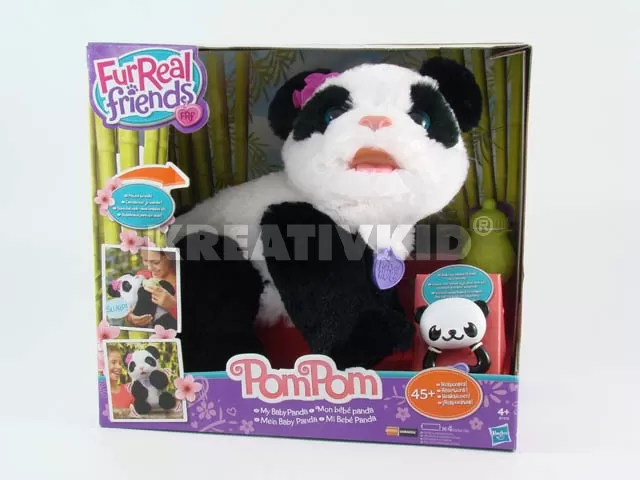 FurReal Friends - PomPom Pandabébi interaktív plüssfigura