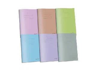 Füzet A4/80-60 PP sima többszínű