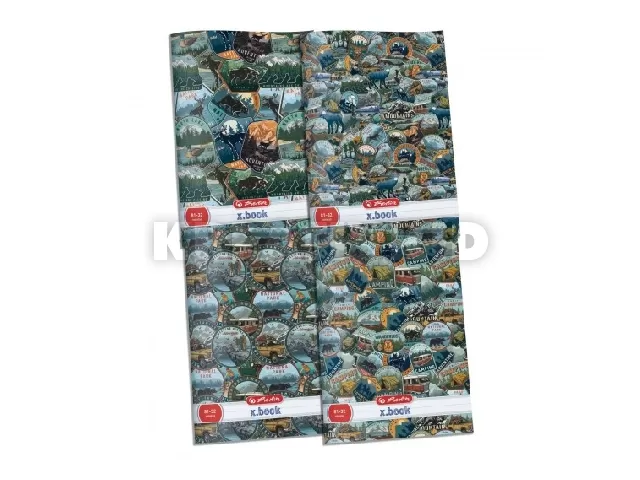 Füzet A4/81-32 vonalas Adventure