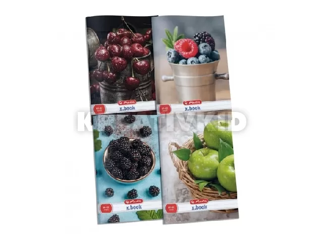 Füzet A4/81-32 vonalas Fruit