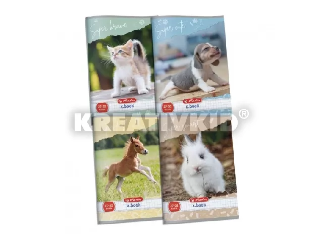 Füzet A5/12-32 3. osztályos vonalas Pets cica