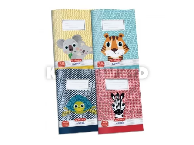 Füzet A5/16-32 2. osztályas vonalas Cute Animals