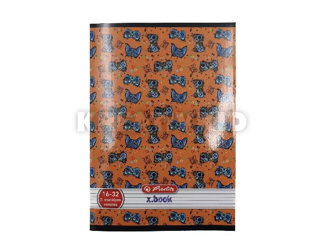 Füzet A5/16-32 2.osztályos vonalas Funny Boys Gamer