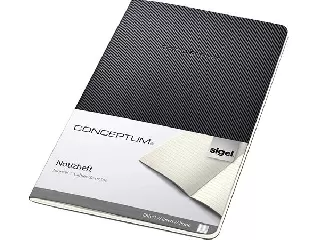 Füzet, exkluzív, A5, vonalas, 32 lap, puhafedeles, SIGEL 