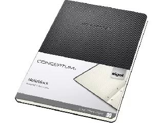 Füzet, exkluzív, A5, vonalas, 60 lap, keményfedeles, SIGEL 