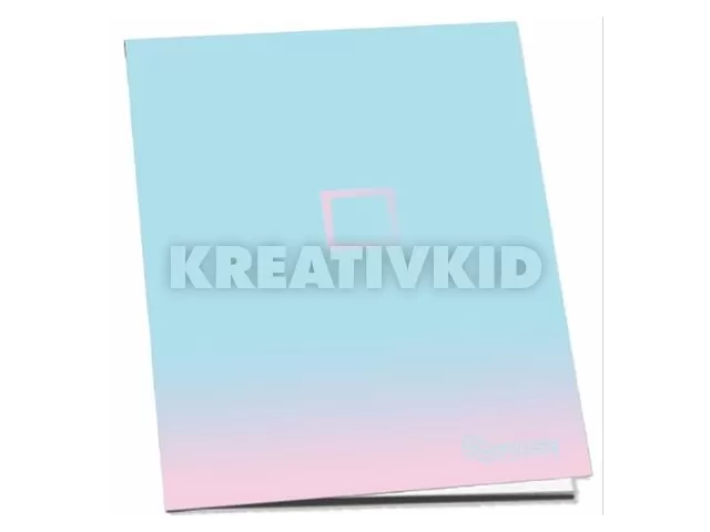 Füzet, tűzött, A5, kockás, 52 lap, PULSE