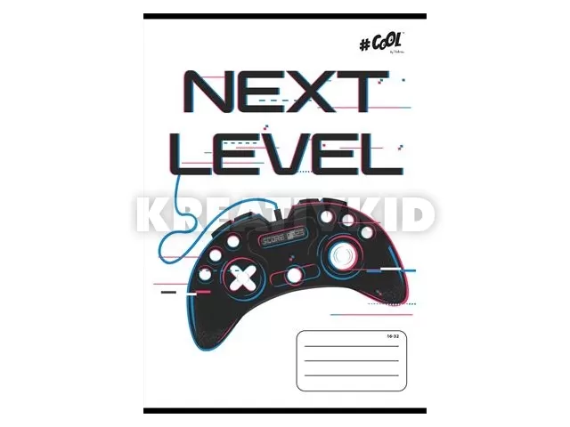 Füzet, tűzött, A5, vonalas, 32 lap, 2. osztály, COOL BY VICTORIA, 