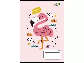 Füzet, tűzött, A5, vonalas, 32 lap, 2. osztály, COOL BY VICTORIA, 