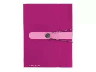 Füzetbox A4 PP easy orga to go málna