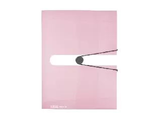 Füzetbox A4 PP Pastel rózsaszín