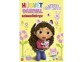 Gabi babaháza - Húsvét Gabival - Színezőkönyv