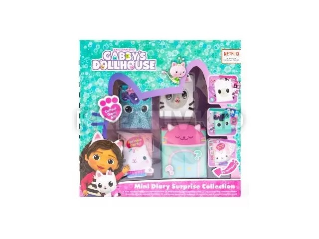 Gabi babaháza: Kreatív mini napló készlet - 4 db-os