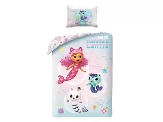 Gabi babaháza: Sellők ovis ágyneműhuzat szett – 100 x 135 cm