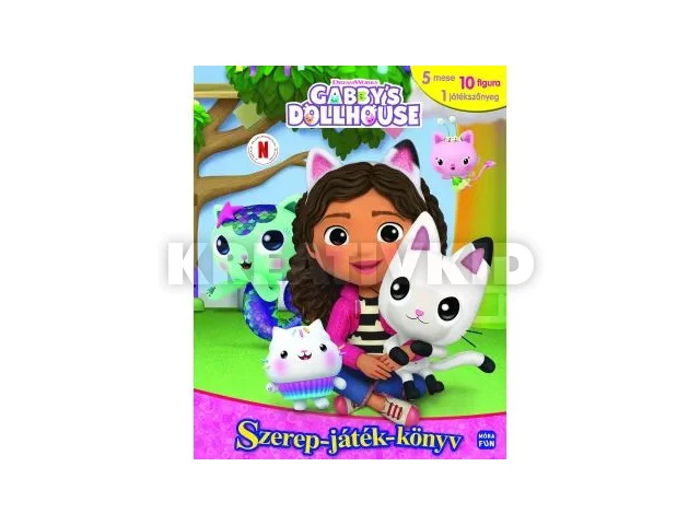 Gabi babaháza: Szerep-játék-könyv minifigurákkal