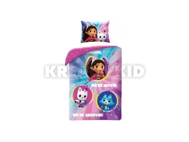 Gabi babaháza: Zenekar kétrészes ágynemű garnitúra - 140 x 200 cm