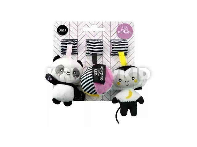 Gagagu: Függő szett - Labda, majom, panda