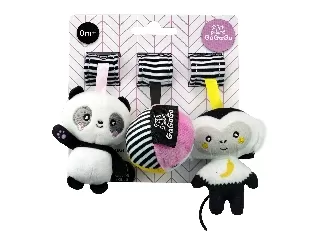 GaGaGu logó plüss panda, labda, majom