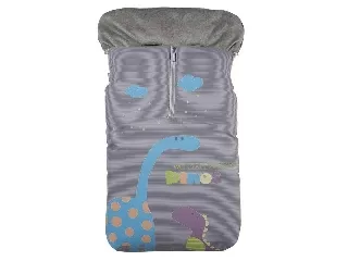 Gamberritos bundazsák babakocsiba mintás szürke 10127